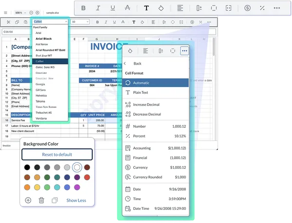 screenshot of Apryse PDF SDK